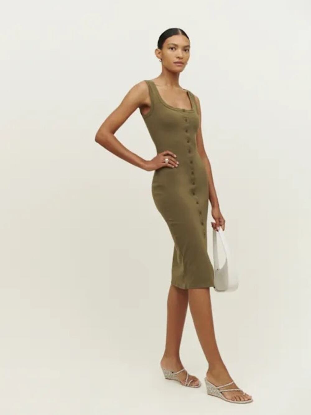 Reformation Dante Knit Dress 128$